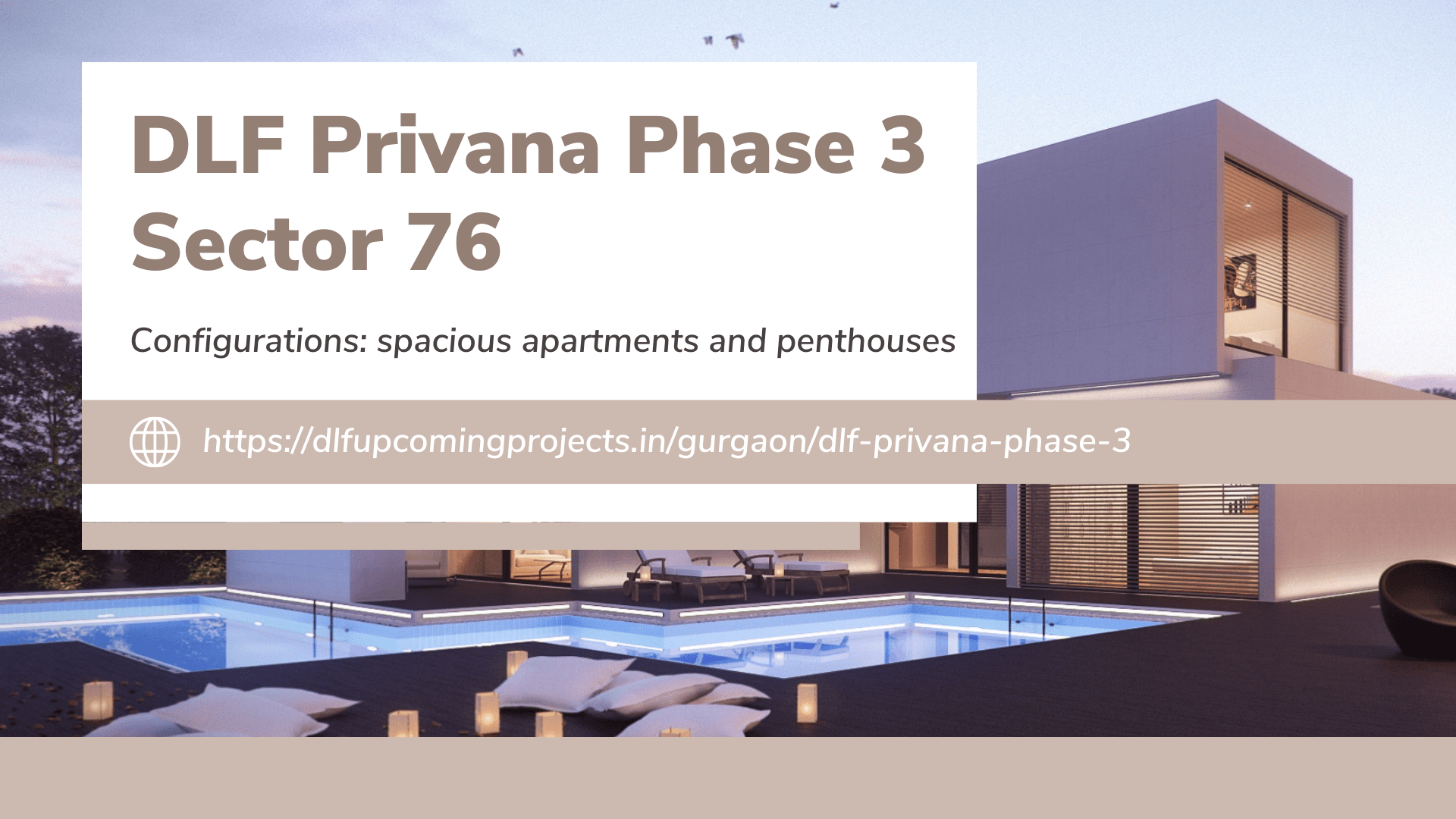 DLF Privana Phase 3 Sector 76