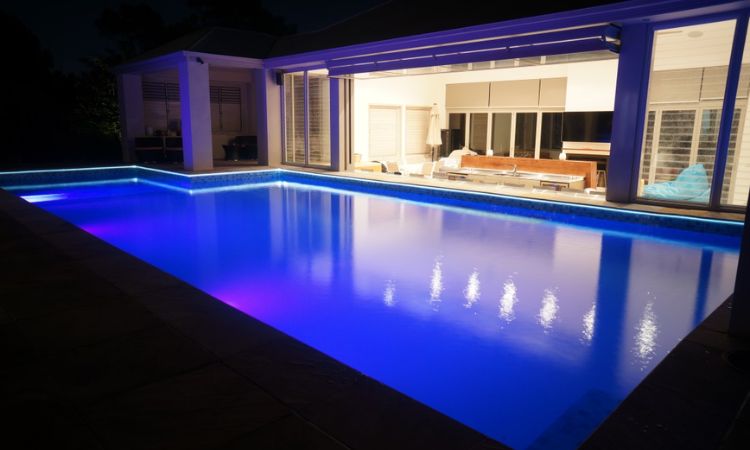 pool lights for coping