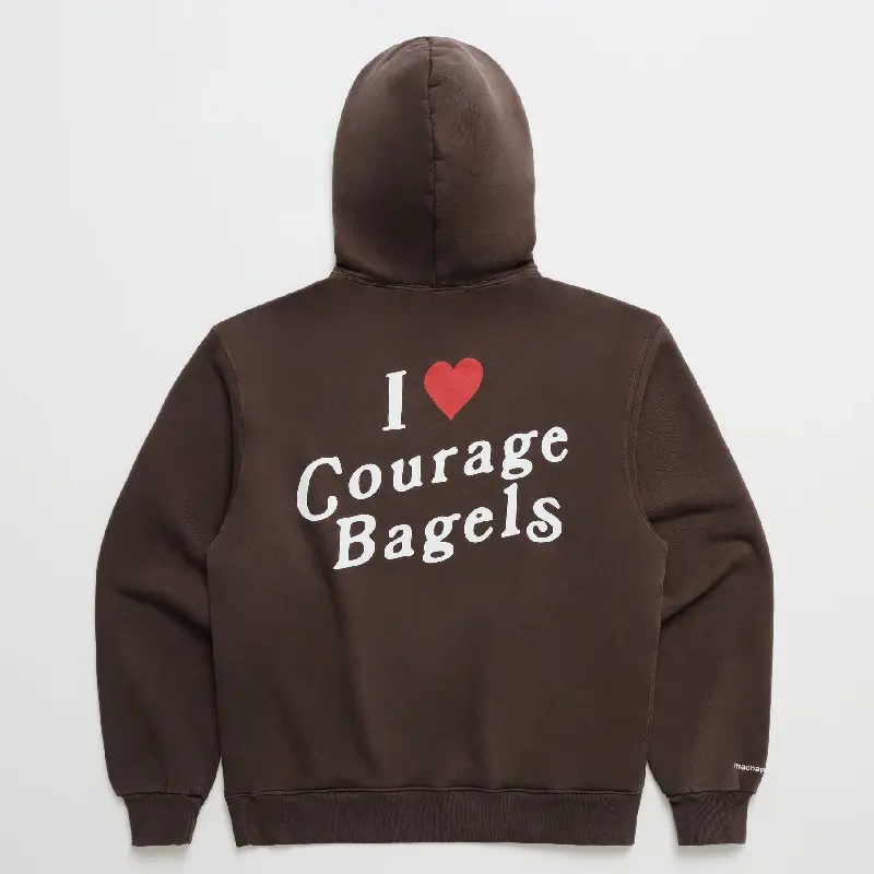 Fudge Madhappy I Heart Courage Bagels Fleece Hoodie
