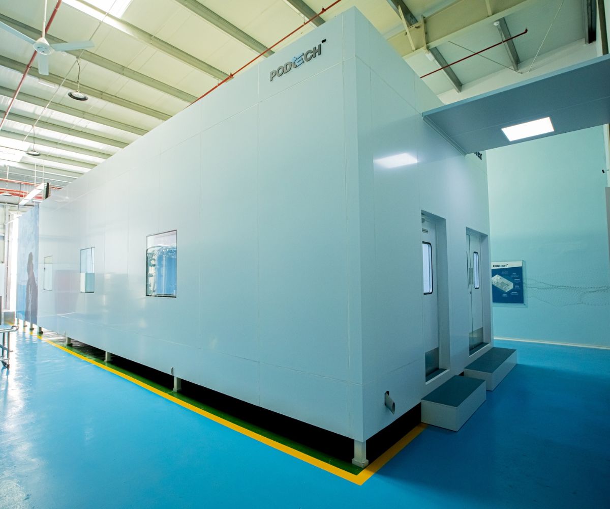 Mobile Clean Room Myanmar: Breakthrough in On-Site Clean Solutions 1 Mobile cleanroom