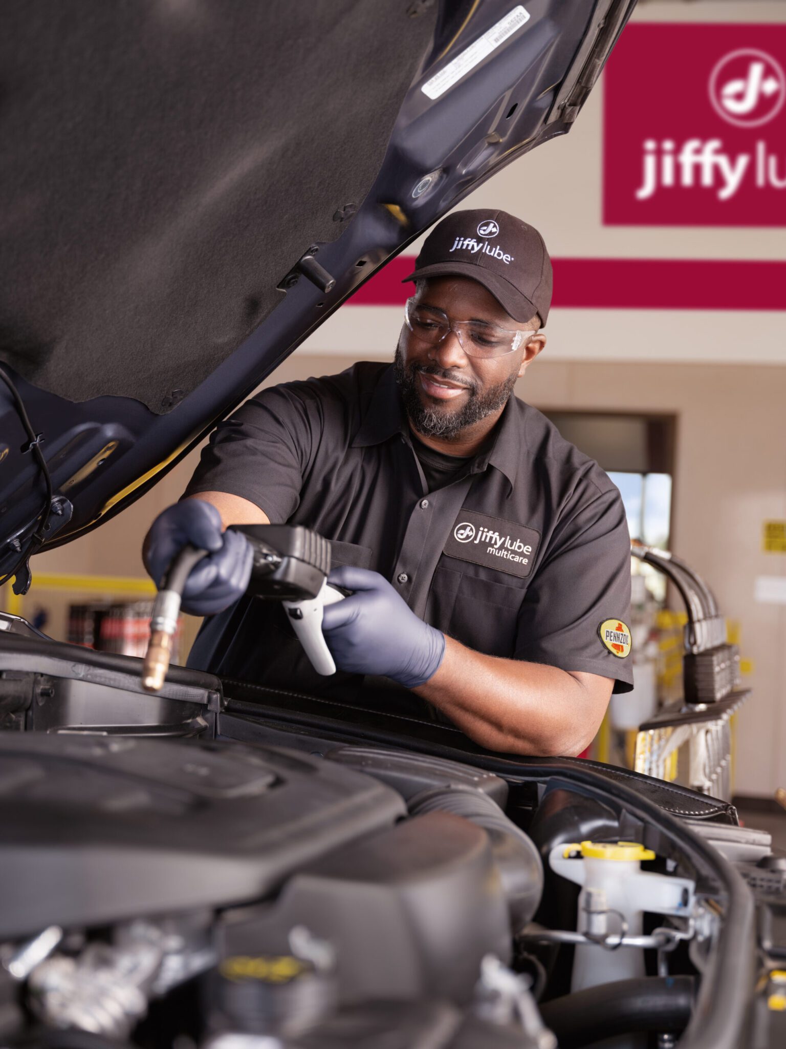 No hassle oil change.