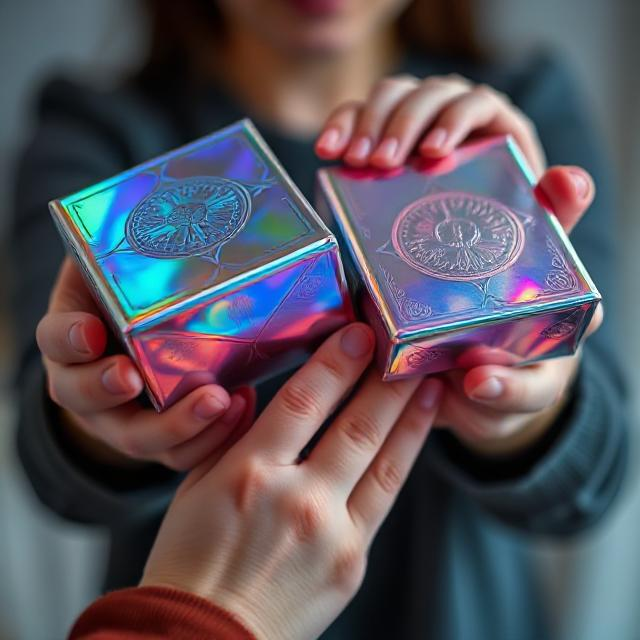Custom Holographic Boxes That Make Packaging Sparkle & Sell 3 Holographic boxes