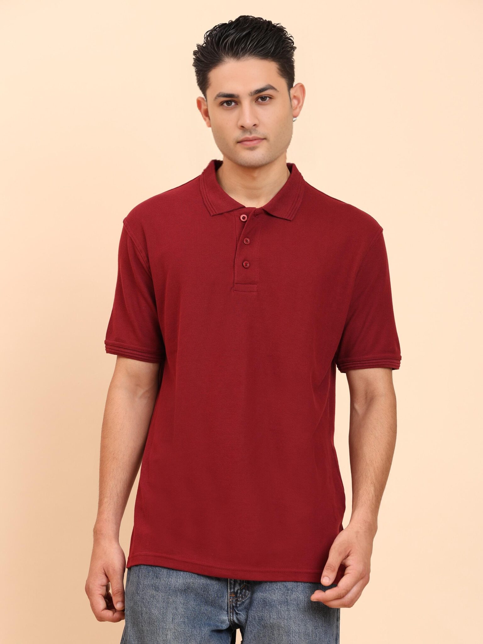 Red Plain t-shirt