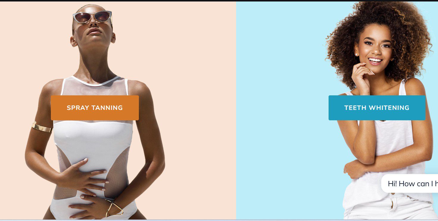 Toxin-free tanning spray