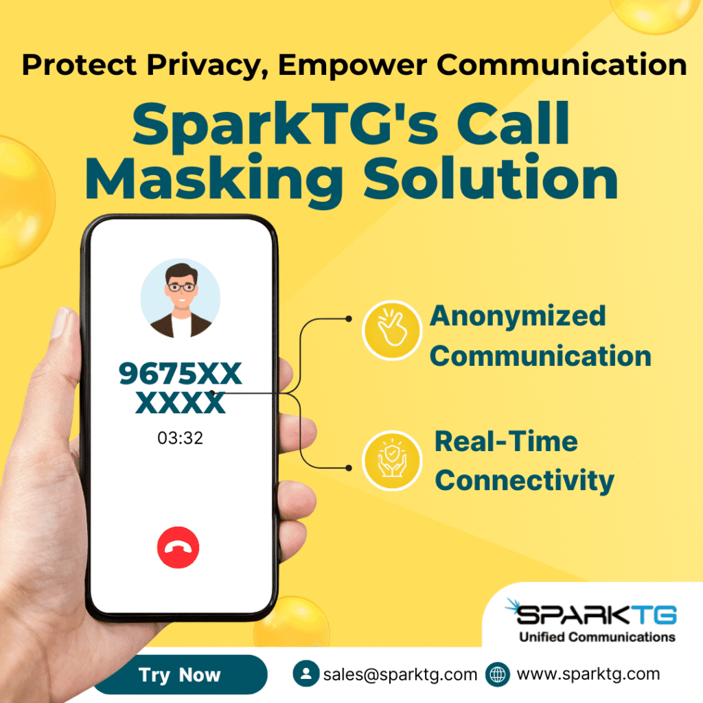 The Importance of Call Masking for Customer Privacy - SparkTG 2 call masking solution - sparktg