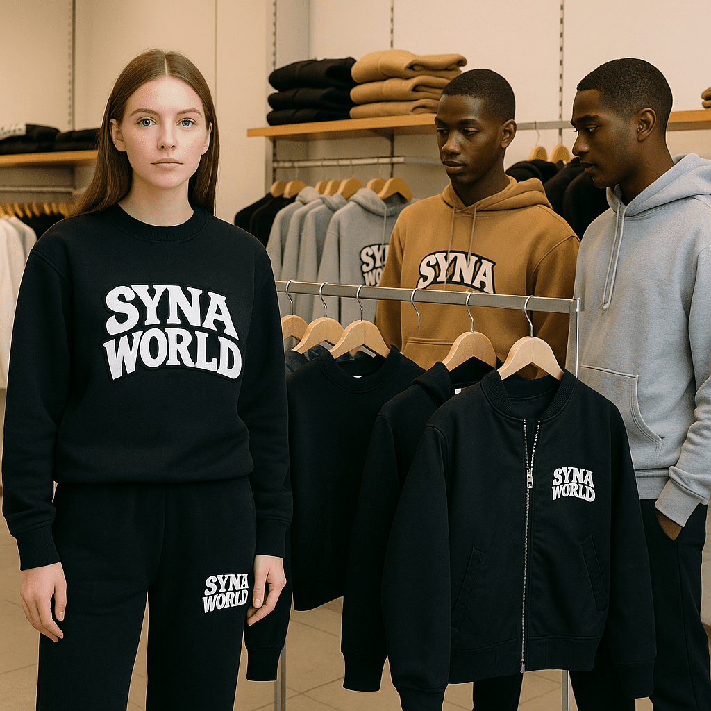 Stay Fresh Daily – Syna World Gear for UK Trendsetters