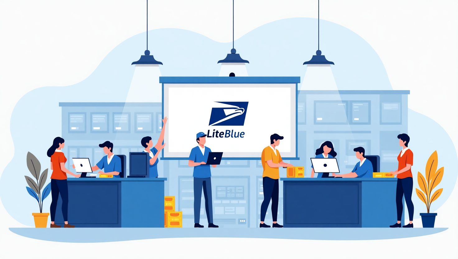 LiteBlue Streamlining Employee Management for USPS Workers