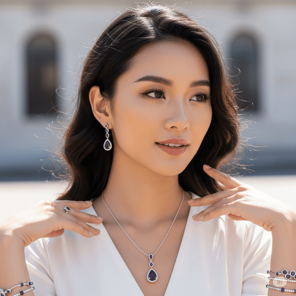 Amethyst jewelry