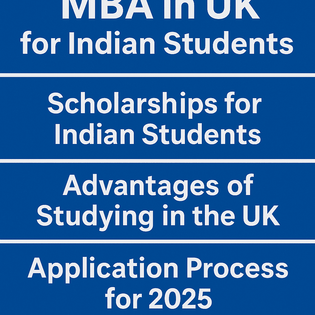 MBA in UK for Indian students